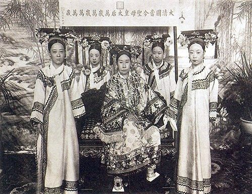 清朝妃嫔格格们的真实照片